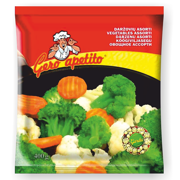 Vegetable Mix Asorti 400g $1.95