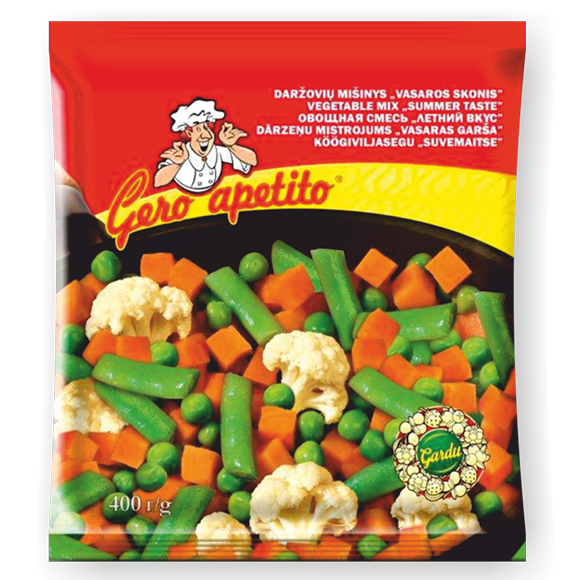 Vegetable Mix Summer Taste 400g $1.95