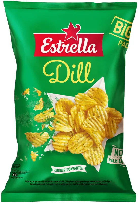 Estrella Dill Potato Chips $3.30