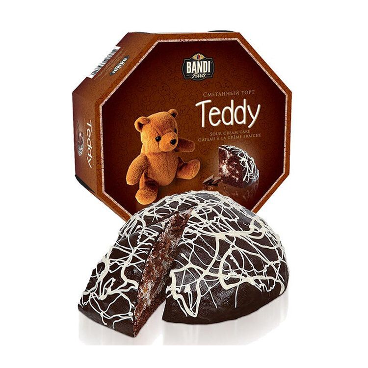 Teddy Cacao Sour Cream Cake $19.95 NEW