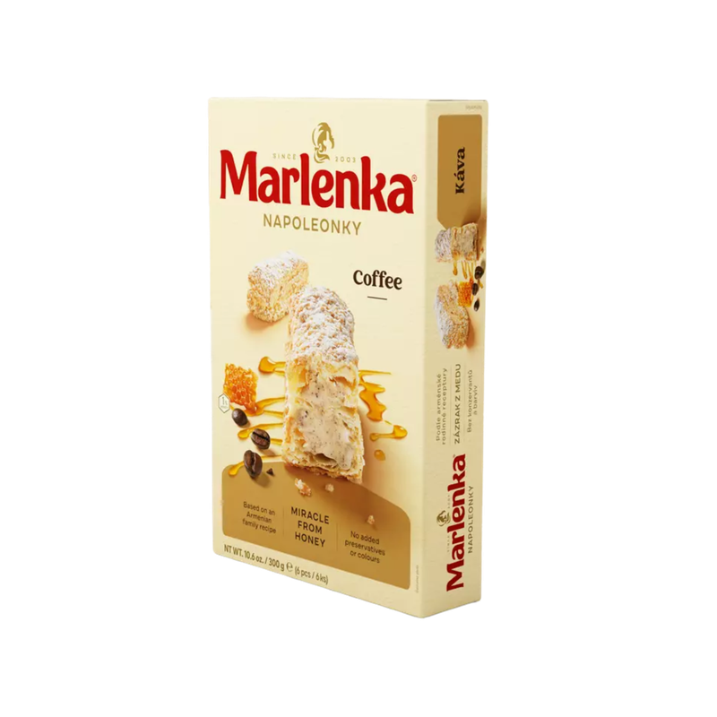 Marlenka Mini Cake Napoleon with coffee cream $7.50