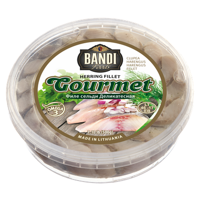 Bandi Gourmet Herring Fillet in Oil 500g $4.80