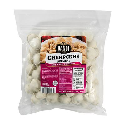 Bandi &quot;Sibirskye&quot;  Pork &amp; Beef Pelmeni 2lb $5.50 New Price!