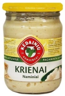 Horseradish KKF 250g 10cs Lithuania $1.60
