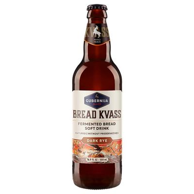Gubernija Kvass Naturally Carbonated Soft Drink 500ml Bottle $1.65 new