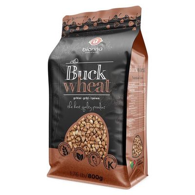 Buckwheat &#39;Biorina&quot; 800g 12cs Lithuania $2.95
