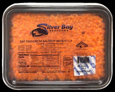 &quot;SILVER BAY&quot; CHUM Salmon Ikura C1 500g $44.95 lb