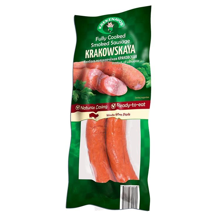 KREKENAVOS Sausage &quot;KRAKOW&quot; $5.95