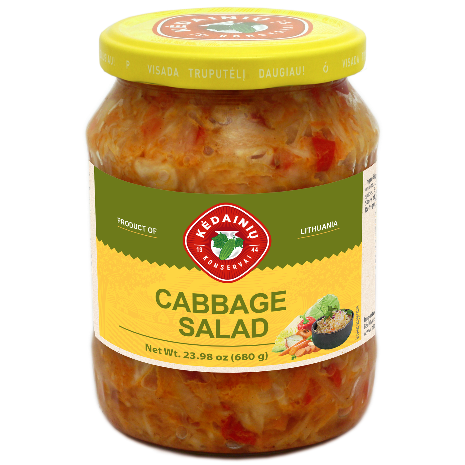Cabbage salad 680g $2.80