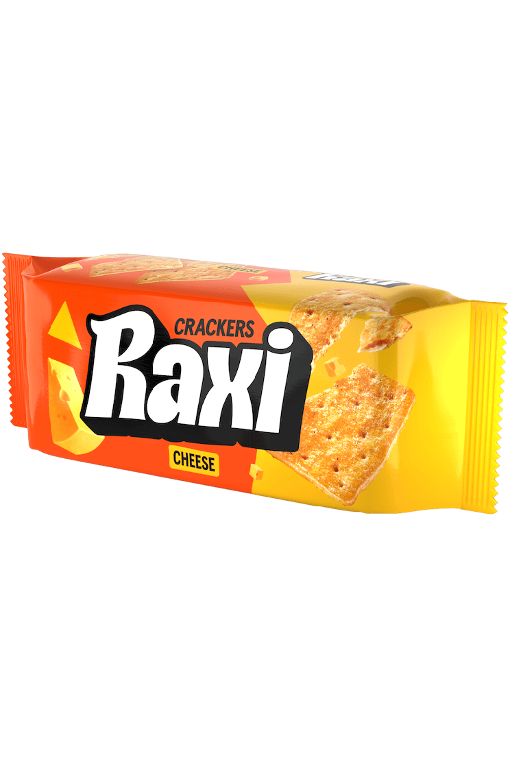 Crackers RAXI CHEESE $0.85