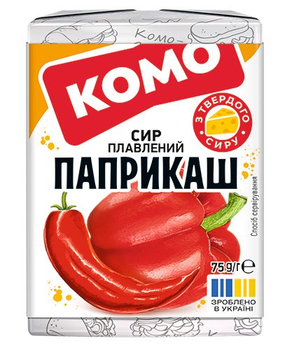 KOMO Spread Cheese Paprikash 75g $0.80
