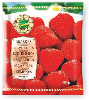 Frozen Strawberries "Vetrija" 400g $2.50