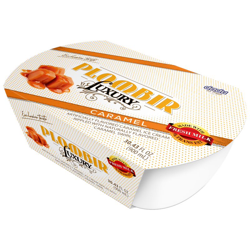 Bandi Plombir Luxury Caramel Ice Cream 900ml  $5.00