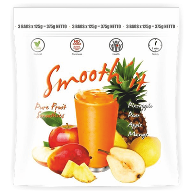Smoothie - Pineapple, Mango, Pear, Apple $3.30