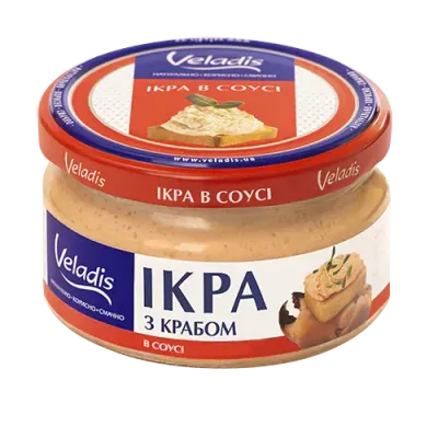 Capelin Roe in sauce with Crabmeat  $2.15