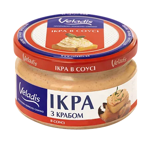 Capelin Roe in sauce with Crabmeat  $2.15