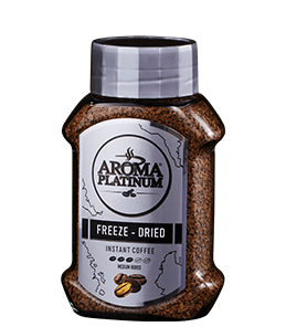 Instant Coffee AROMA PLATINUM Freeze-Dried, 100g $4.25
