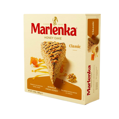 Marlenka Classic Honey Cake with Walnuts $16.00