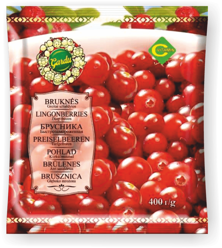 Frozen Lingonberries "Vetrija" 400g $4.25