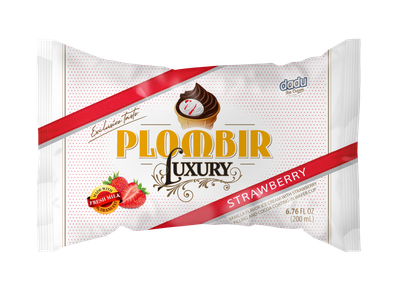 Luxury Strawberry Ice Cream $1.90