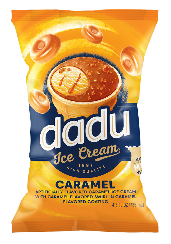 Dadu Caramel Ice Cream $1.60