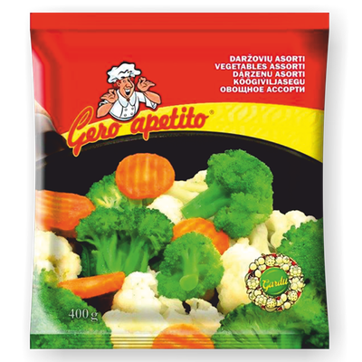 Vegetable Mix Asorti 400g $1.95