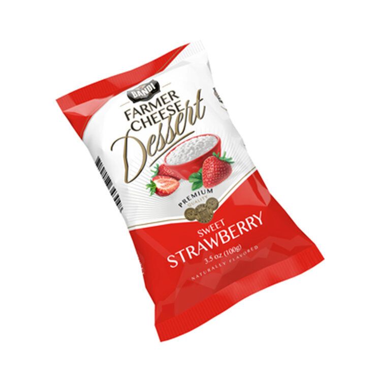 Bandi Classic Strawberry  Farmer Cheese Dessert $1.20 NEW