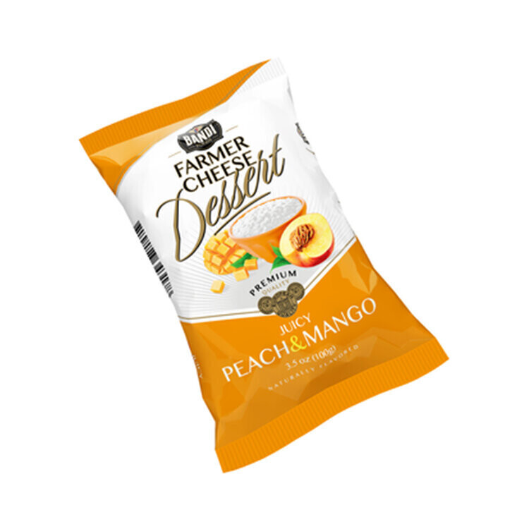 Bandi Classic Peach and Mango Farmer Cheese Dessert $1.20