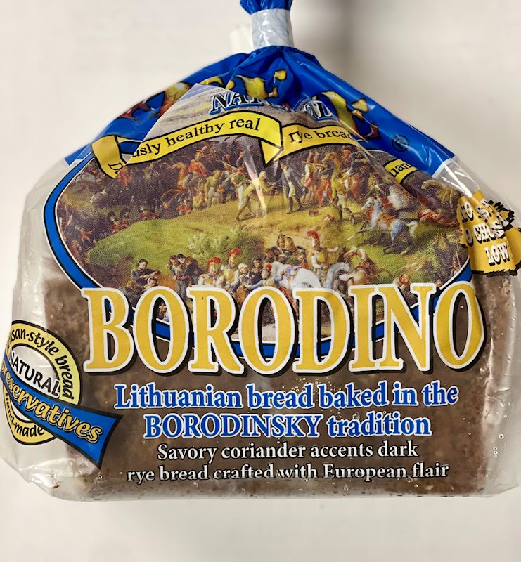 AmbeRye Borodino Russian Rye Bread 300g $1.60