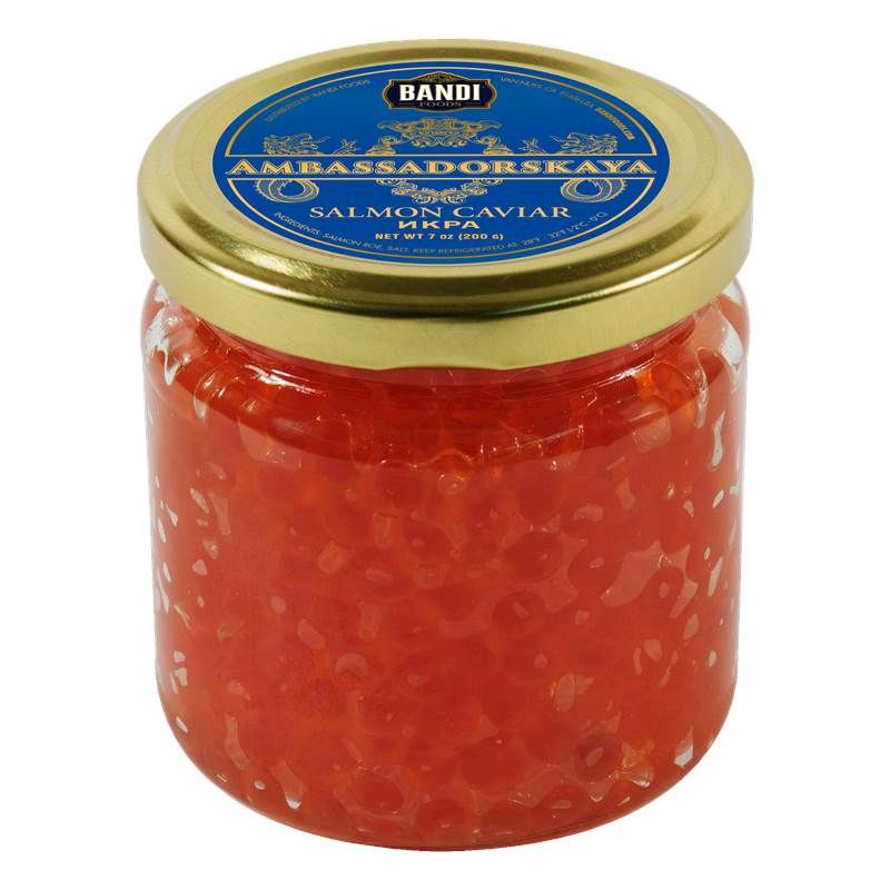 Ambasadorskaya Salmon CHUM Caviar 7oz $25.00 new