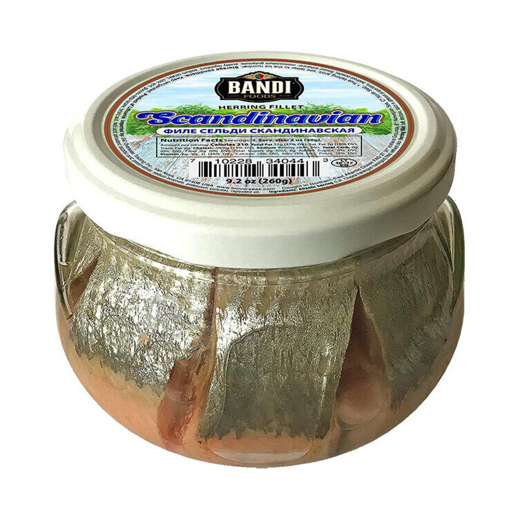 Bandi Scandinavian Herring Fillet in Oil 260g $3.30