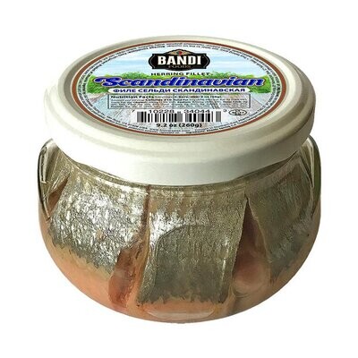 Bandi Scandinavian Herring Fillet in Oil 260g $3.30
