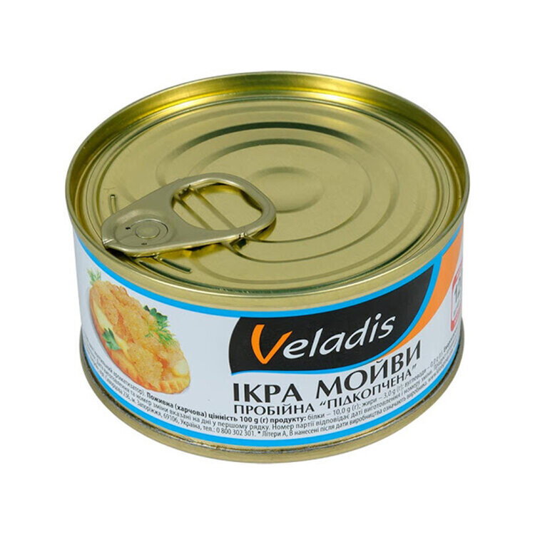 Capelin (Moiva) Breakout Roe Soft Smoked $2.60