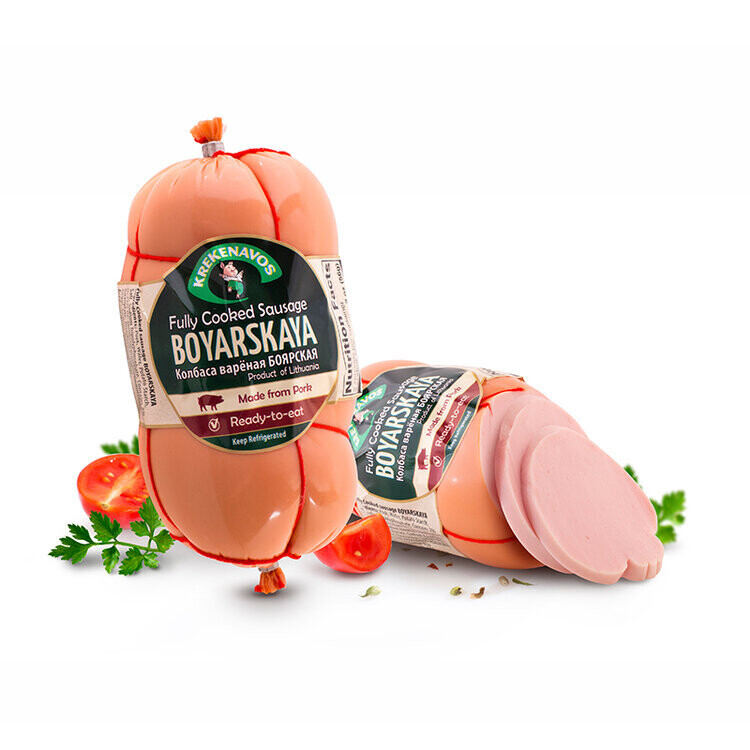 Krekenavos Pork Sausage "Boyarskaya" 1lb 18cs $3.95 new lower