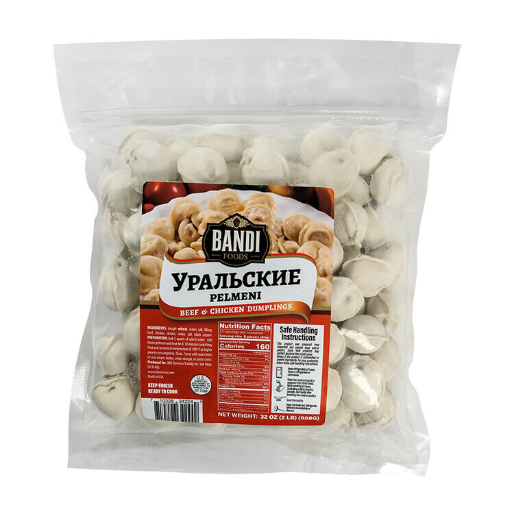 Bandi "URALSKYE' Beef &amp; Chicken Pelmeni 2lb $5.75