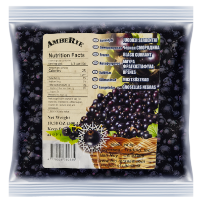 AmbeRye Black Currants 300g $2.95