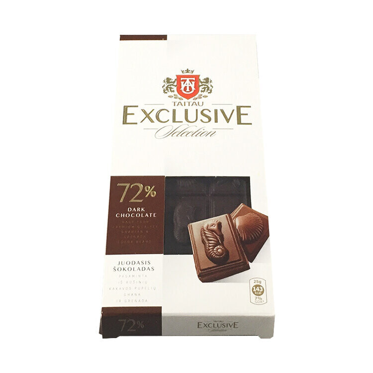 TAITAU Exclusive Dark Chocolate 72% $2.60