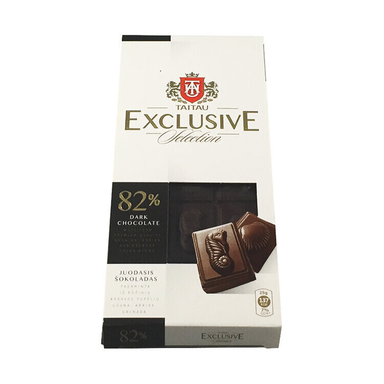 TAITAU Exclusive Dark Chocolate 82% $2.80