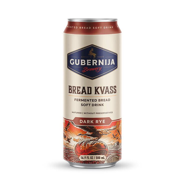 Kvas In Cans Gubernija $1.40