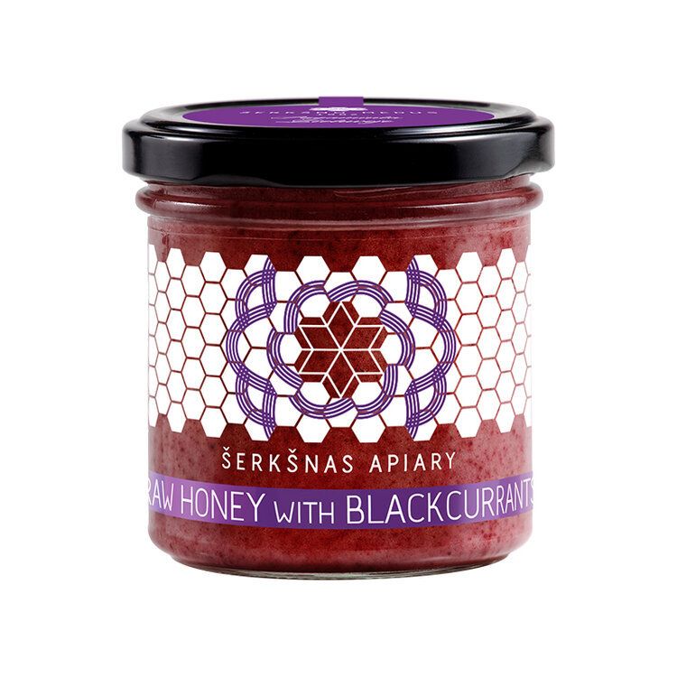 Raw Honey With Blackcurrants 200g $3.95