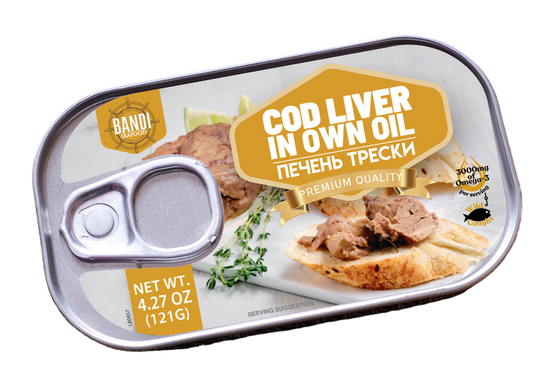 Riga Gold "Bandi" Cod Liver $2.75