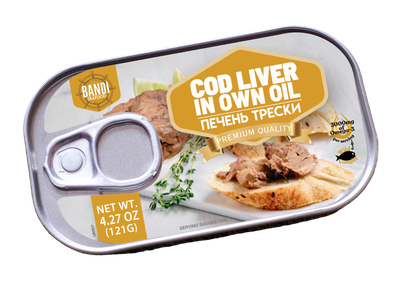 Riga Gold "Bandi" Cod Liver $2.75