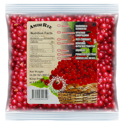AmbeRye Red Currants 300g $2.50