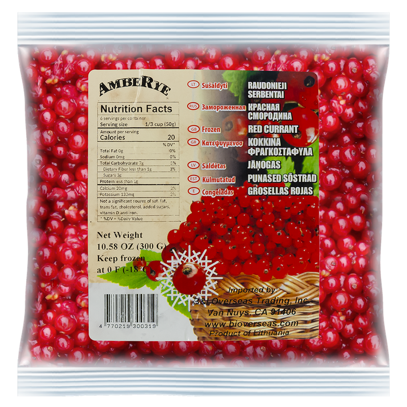 AmbeRye Red Currants 300g $2.50