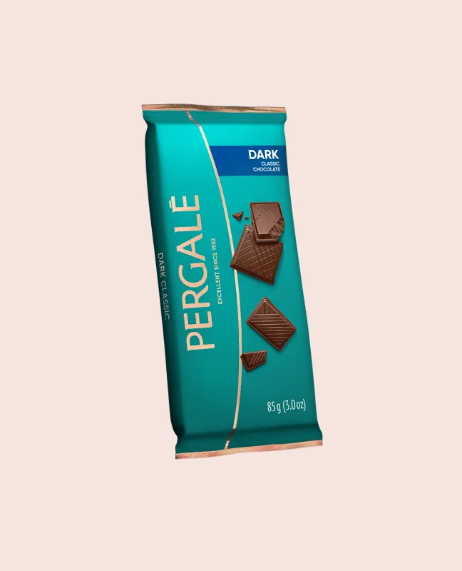 Dark Clasic Chocolate Pergale 85g $1.50