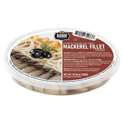 Bandi Lightly Salted Mackerel Fillet Pieces in Oil 300g $6.40 NEW!