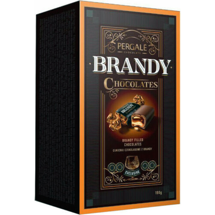 Chocolate sweets PERGALE with Brandy $4.95 EA