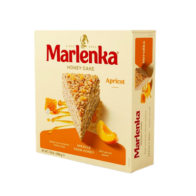 Apricot Marlenka Honey Cake $16.00