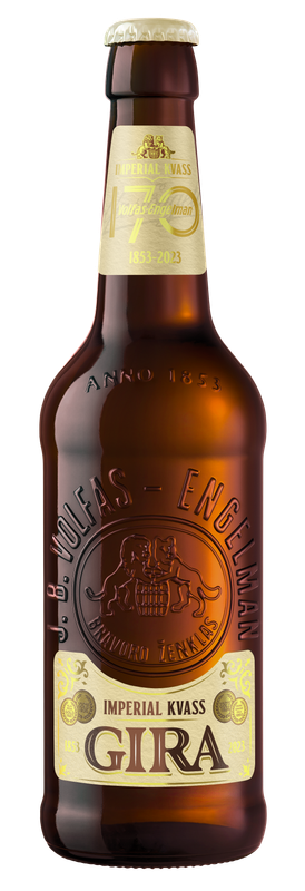 Imperial Kvass Naturally Carbonated Soft Drink 430ml (glass) 20cs   $1.50