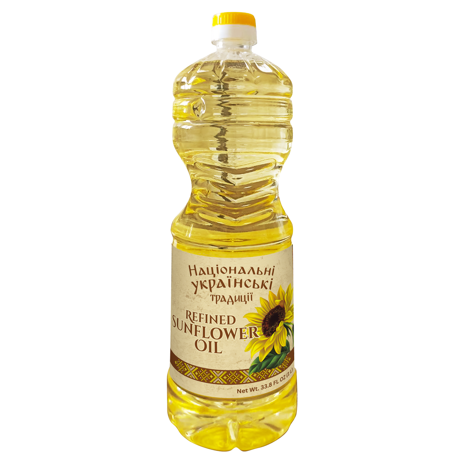 Refined deodorized Sunflower Oil 1l  $3.20